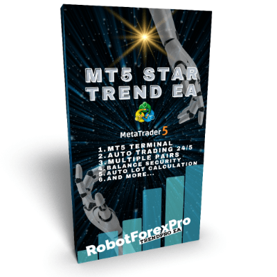 Pre-Order!  MT5 Star TrendPro EA Forex Expert advisor from RobotForex Pro TrendPro EA - Just $169! Shop now at TrendPro RobotForexPro EA